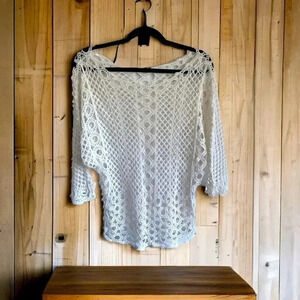 🩵Crocheted Top (Unbranded) (M)
